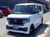 白のカスタムターボをお探しの方にお勧め♪プラチナホワイトのN-BOXカスタムターボ・スタイルプラス ブラック入庫しました!