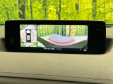 【360&deg;ビューモニター】専用のカメラにより、上から見下ろしたような視点で360度クルマの周囲を確認することができます☆死角部分も確認しやすく、狭い場所での切り返しや駐車もスムーズに行えます。
