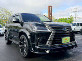 LX 570 ブラック シークエンス 4WD サンルーフ 純正ナビ 全周囲カメラ