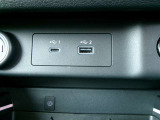 USB入力端子が装備されております。(タイプA,タイプC)それぞれ対応しています。