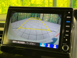 【バックカメラ】駐車時に後方がリアルタイム映像で確認できます。大型商業施設や立体駐車場での駐車時や、夜間のバック時に大活躍!運転スキルに関わらず、今や必須となった装備のひとつです!