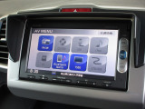ナビゲーションは純正メモリーナビ(VXM-155VSi)を装着しております。AM、FM、CD、DVD再生、Bluetooth、ワンセグTVがご使用いただけます。初めて訪れた場所でも安心ですね!