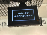 万が一の事故のときもドライブレコーダーがあると安心です。ご利用になる場合は個人情報保護の観点より新品の対応SDカードをお求め下さい。