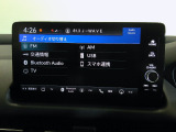 フルセグテレビ搭載。USB入力、Bluetoothオーディオに対応しています。