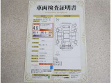 車両検査証明書付きです!だれでも中古車の状態がすぐにわかるよう、車のプロが客観的にチェック。車両の状態やわずかなキズも正確にお伝えします。