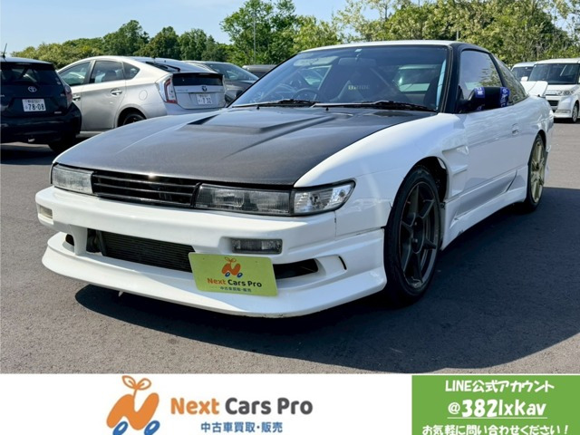 180SX 2.0 タイプX 社外ナビ ETC TV