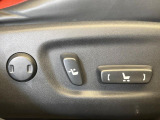 【パワーシート】スイッチ一つで簡単にシートの微調整が可能!電動だから力もいりません!快適なシートポジションにセットして、快適なドライブをお楽しみください。