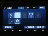 車内でCD等、多彩なメディアをお楽しみ頂けます♪