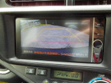 バックガイドモニターで、後方を確認しながら安心して駐車することができます。運転初心者も熟練者も必須の機能ですよ!