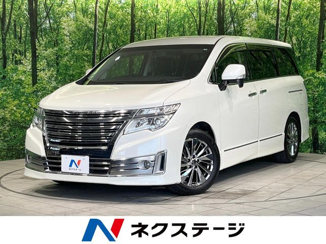 エルグランド2.5 ライダー黒本革シート