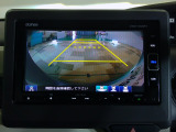 バックカメラの画像です。ガイドラインがスムースな車庫入れをサポートいたします!車庫入れの安心感がアップしますね☆
