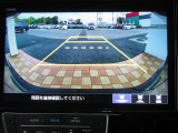 ◆◆バックカメラの画像です。車庫入れの安心感がアップしますね☆