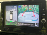 【アラウンドビューモニター】専用のカメラにより、上から見下ろしたような視点で360度クルマの周囲を確認することができます☆死角部分も確認しやすく、狭い場所での切り返しや駐車もスムーズに行えます。