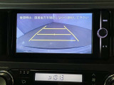 バックギアに入れると、このように後方が映し出されます!最終確認はご自身の目と耳で必ず行ってください!安全第一で!