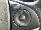 【クルーズコントロール】高速道路もラクラク走行。アクセルを離しても一定速度で走行ができ、長距離運転時の負担を軽減!加速・減速も簡単なスイッチ操作で調整できます。