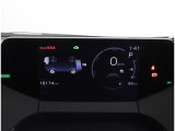 スタイリッシュなブラック系を基調とした内装色。