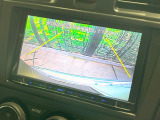 【バックカメラ】駐車時に後方がリアルタイム映像で確認できます。大型商業施設や立体駐車場での駐車時や、夜間のバック時に大活躍!運転スキルに関わらず、今や必須となった装備のひとつです!
