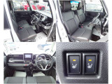 座りやすく解放感のあるベンチシート!運転席と助手席にシートヒーター搭載!!