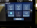 【Bluetooth機能付き】・・・ハンズフリー機能とスマートフォンにインストール済の音楽を聴くことができます。