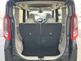 乗る人や荷物に合わせてフレキシブルに対応!4名乗車時でも十分な広さ!