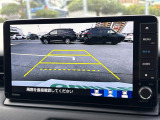 【 バックカメラ 】駐車が苦手な方でも映像で後方の安全確認もしっかり♪見えない死角の部分や距離感などモニター確認することが可能です!//