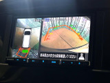【アラウンドビューモニター】専用のカメラにより、上から見下ろしたような視点で360度クルマの周囲を確認することができます☆死角部分も確認しやすく、狭い場所での切り返しや駐車もスムーズに行えます。
