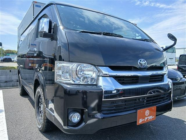 ハイエース 2.7 GL ロング ミドルルーフ 禁煙車 純正ナビ フルセグTV