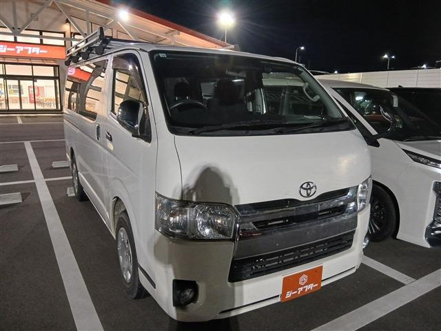 ハイエースバン 2.8 スーパーGL ロング ディーゼル 禁煙車 五型 ルーフレール