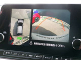 ナビ画面アラウンドビューモニター付、安心安全、全方向、上から見えます。運転が苦手な方安心です。
