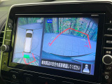【アラウンドビューモニター】専用のカメラにより、上から見下ろしたような視点で360度クルマの周囲を確認することができます☆死角部分も確認しやすく、狭い場所での切り返しや駐車もスムーズに行えます。