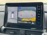 まるで上から見下ろしたように確認が出来るアラウンドビューモニターが装備されております!