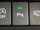 【クリアランスソナー】バンパーに付いたセンサーが障害物を検知!一定の距離に近づくとアラートで教えてくれます♪狭い駐車スペースや車庫入れ時も安心ですね☆