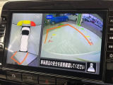 【アラウンドビューモニター】専用のカメラにより、上から見下ろしたような視点で360度クルマの周囲を確認することができます☆死角部分も確認しやすく、狭い場所での切り返しや駐車もスムーズに行えます。