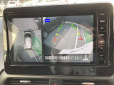 クルマを空から見たような映像が映る、アラウンドビューモニターで、車両周辺の安全確認も一目できます!小さなお子様や障害物も確認できるので、運転のしやすさだけではなく事故防止にも役立ちます♪