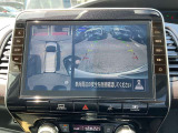 アラウンドビューモニター装備です 上から見たイメージで駐車出来ます