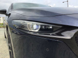 LEDヘッドライトで明るく安全です