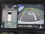 駐車時便利なアラウンドビューモニター