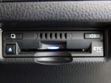 ETC車載器付きです。高速道路の料金所もスムーズに通過できます。