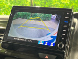 【バックカメラ】駐車時に後方がリアルタイム映像で確認できます。大型商業施設や立体駐車場での駐車時や、夜間のバック時に大活躍!運転スキルに関わらず、今や必須となった装備のひとつです!