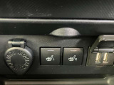 シートヒーターを内蔵。冬も暖か!ポッカポカです!