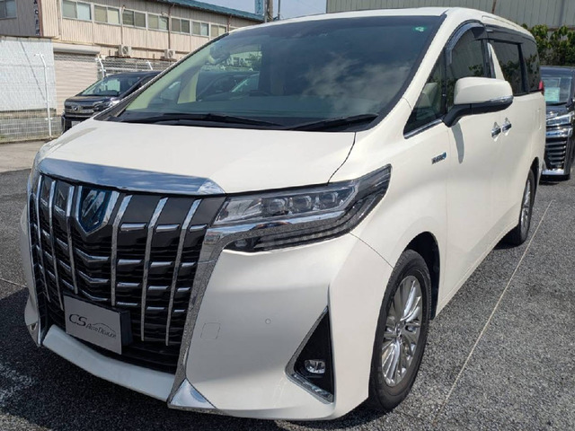 アルファード ハイブリッド 2.5 G E-Four 4WD サンルーフ JBL リアエンタメ 禁煙 ワ...