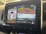 【アラウンドビューモニター】専用のカメラにより、上から見下ろしたような視点で360度クルマの周囲を確認することができます☆死角部分も確認しやすく、狭い場所での切り返しや駐車もスムーズに行えます。