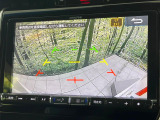 【バックカメラ】駐車時に後方がリアルタイム映像で確認できます。大型商業施設や立体駐車場での駐車時や、夜間のバック時に大活躍!運転スキルに関わらず、今や必須となった装備のひとつです!