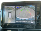 アラウンドビューモニター装備です 上から見たイメージで駐車出来ます