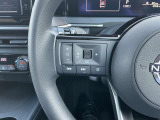 ステアリングのスイッチでオーディオの調節ができちゃう優れもの!