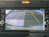 バックビューモニター映像。