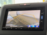 バックカメラのお写真です。駐車が苦手な方でも楽に駐車が行えますね♪