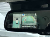 アラウンドビューモニターの映像はルームミラーのみ映し出されます。