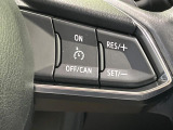 【クルーズコントロール】高速道路もラクラク走行。アクセルを離しても一定速度で走行ができ、長距離運転時の負担を軽減!加速・減速も簡単なスイッチ操作で調整できます。
