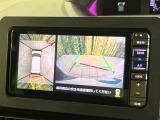 【パノラマモニター】専用のカメラにより、上から見下ろしたような視点で360度クルマの周囲を確認することができます☆死角部分も確認しやすく、狭い場所での切り返しや駐車もスムーズに行えます。